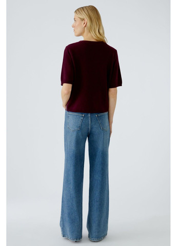 Бордовий демісезонний джемпер жіночий бордовий джемпер Oui