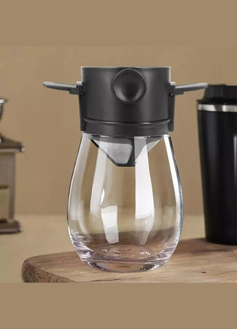 Пуровер/воронка/фильтр для ручной заварки кофе многоразовый Coffee Maker, Black Semi (334891529)