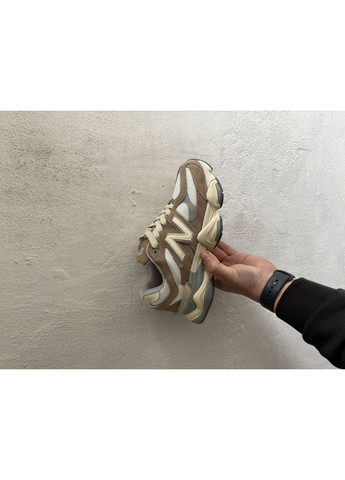 Комбіновані Осінні кросівки чоловічі new balance 9060 driftwood нью беланс 9060 No Brand