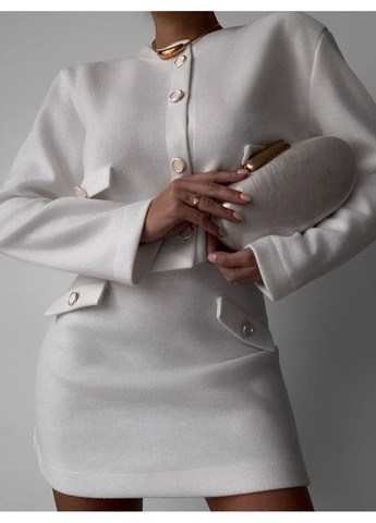 Нежный вязаный костюм из ангоры (жакет + юбка) 😍💗 ЗАМЕР В ОПИСАНИИ DK/DL Мода без кордонів (369713509)