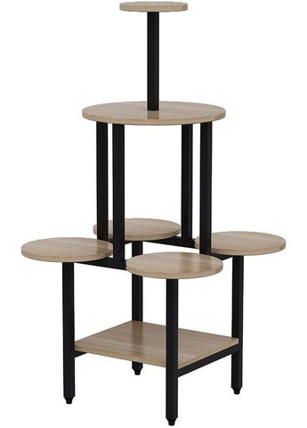 Підставка для квітів з дерева Сарамага венге-бланже (ЦВТ-01071201) No Brand (328226394)