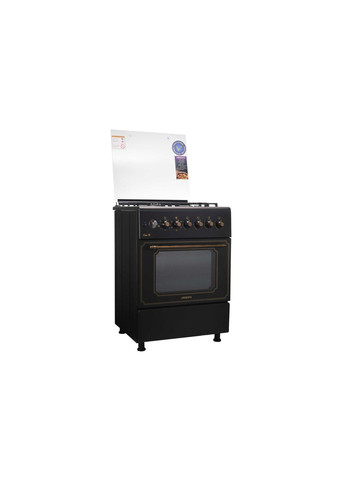 Плита FSCF-C606B комбі Line-R, 53л, 60x60см, конвекція, чавун, підсвічування, форсунки LPG (підключення газового балона), Ardesto (361965401)