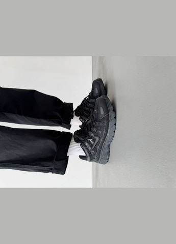Чорні Осінні кросівки чоловічі і жіночі nike p-6000 black | найк п-6000 чорні No Brand
