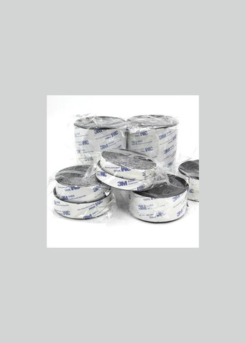 Стрічка-липучка на клейовій основі 9448A 25мм 25см чорна 3М (326065847)