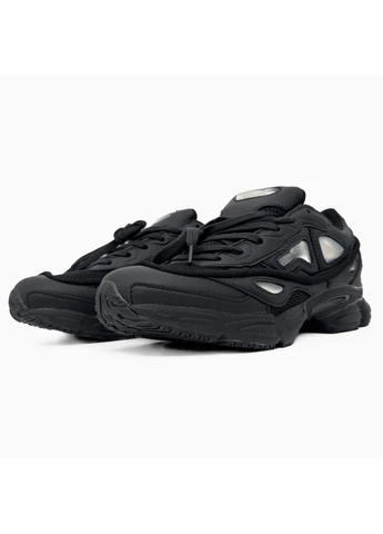 Чорні Осінні кросівки чоловічі adidas x raf simons ozweego iii black адідас No Brand