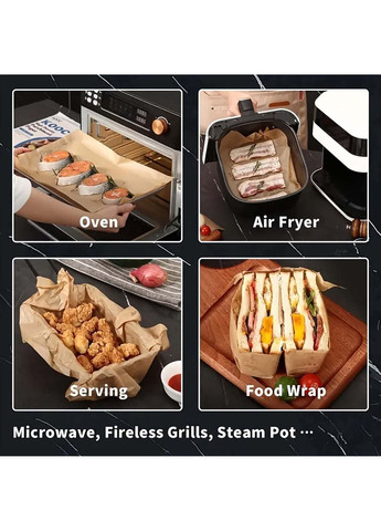 Пергаментні листи для випікання 20×15 см, 50 шт Kitchen Master (360801537)