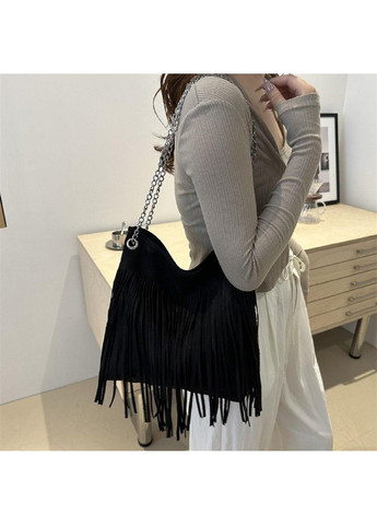 Замшева сумочка на ланцюжку з бахромою P2-8206A Lilly (369892849)