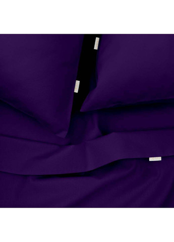 Підліткова постіль з простирадлом на гумці Dark Plum CS1 160х220 см Cosas (307386094)