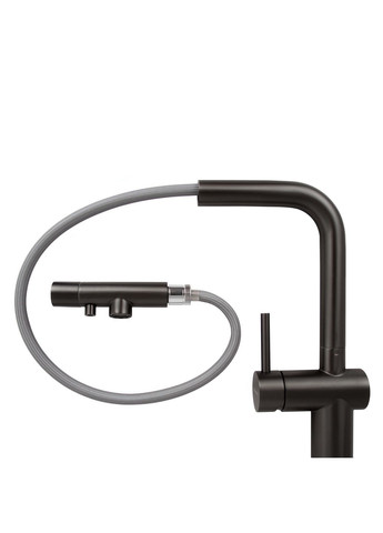 Смеситель кухонный SAITAMA-S Pro Filter BK Leomikao (369925305)