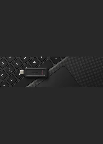 USB флеш-накопитель DataTraveler 70 128GB USB-C 3.2 Gen 1 Black (DT70/128GB) [66935] Kingston (399210627)