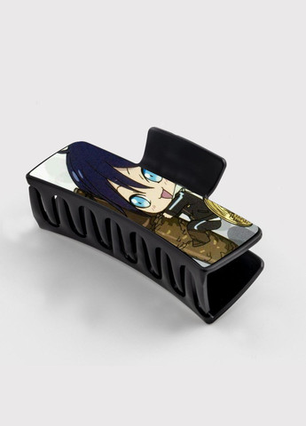 Заколка крабик для волосся Аніме Бехатній Бог #0003 чорний No Brand (315631518)