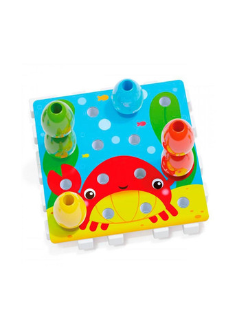 Набір — Для занять мозаїкою (великі фішки (16 шт.), картки, основи) Quercetti (352475354)