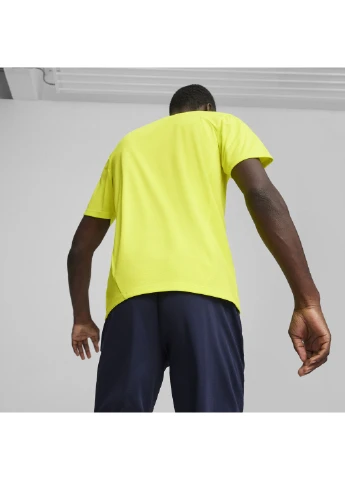 Зеленая футболка teamfinal men's football training jersey Puma