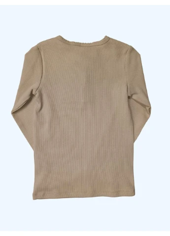 Дитячий лонгслів для дівчинки в рубчик 98 см (0233B) H&M (376691039)
