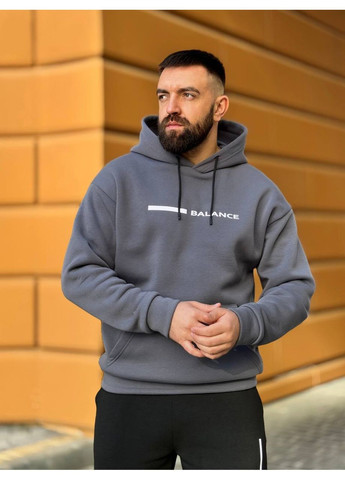 Теплый мужской костюм графитового цвета 35067 Fashion (363022073)