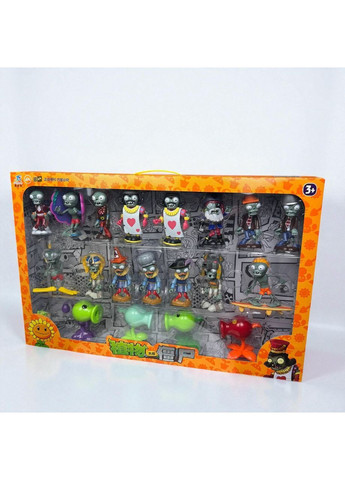 Огромный детский набор фигурок Растения против Зомби, фигурки Plants vs Zombies в большой коробке Diy (366873057)