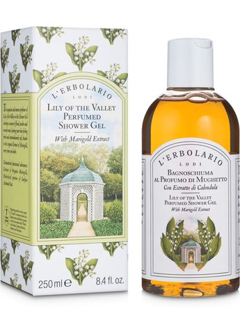 Пена для ванны-гель для душа Bagnoschiuma al Profumo di Mughetto 250ml (50371-31512091) L'erbolario (368652668)