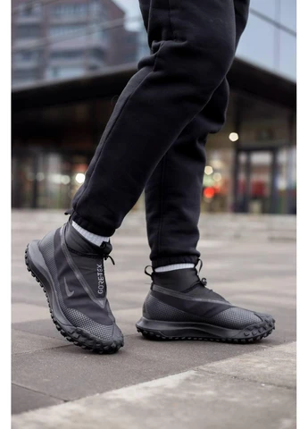 КРОСІВКИ ЖІНОЧІ NIKE ACG GORE-TEX MOUNTAIN FLY BLACK НАЙК АСЖ ЧОРНІ No Brand чорні демісезони (392015729)