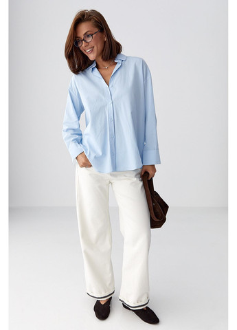 Голубой рубашка Lurex