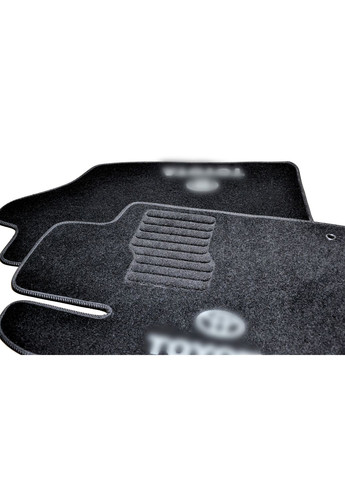 Ворсовые коврики в салон для Тойота Камри /Toyota (2006-2011) /Чёрные, кт. 5шт Beltex Camry (360617462)