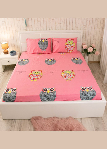 Простирадло 220х240 сатин Owl Руно 76.137_Owl (299630603)