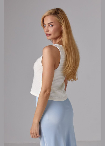 Вязаный топ с квадратной горловиной Lurex (324162283)