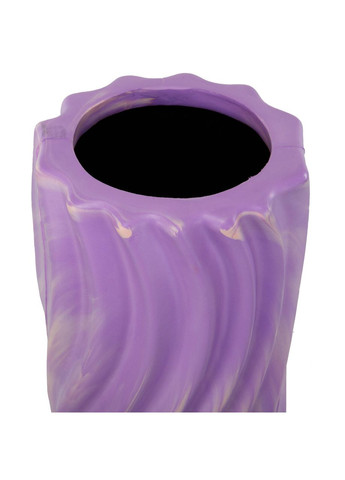 Роллер массажный цилиндр (ролик мфр) 33см Grid Line Roller EVA FI-0042 (d-14см, Фиолетово-розовый) SP-Sport (361436133)