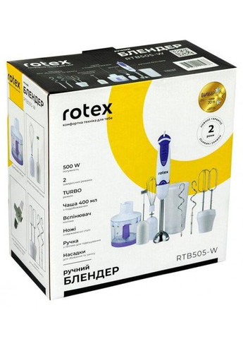 Блендер RTB505-W Rotex (332956147)