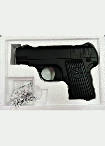 G11 Страйкбольний пістолет пружинний міні ТТ Galaxy метал чорний Huada Toys (330019491)