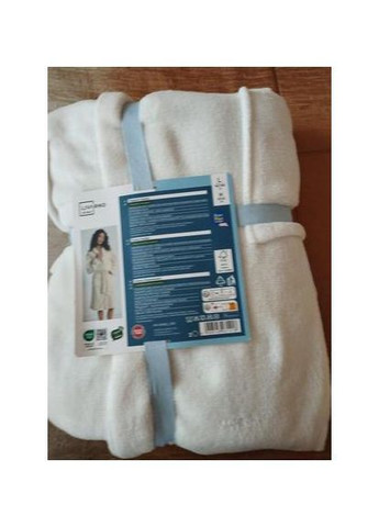 Банный белый халат плюш Livarno home Халат (368770289)