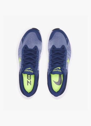 Синій Осінні кросівки чоловічі air zoom winflo 8 blue cw3419-401 Nike