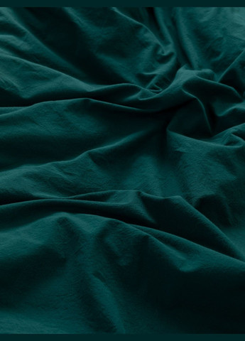 Комплект белья из вареного хлопка Smaragd евро, Простыня с резинкой 200х200 Leglo (300370860)