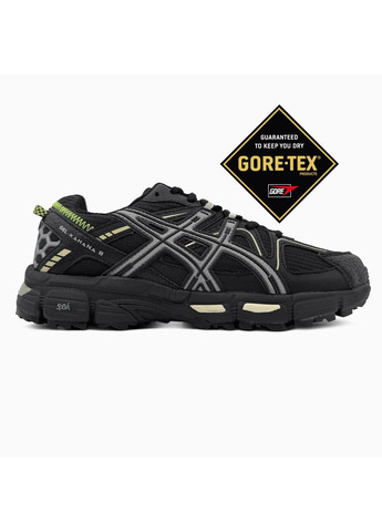 КРОСІВКИ ЖІНОЧІ ASICS GEL-KAHANA 8 BLACK / GREEN GORE-TEX АСІКС ГЕЛЬ КАХАНО No Brand сірі демісезони (367172865)