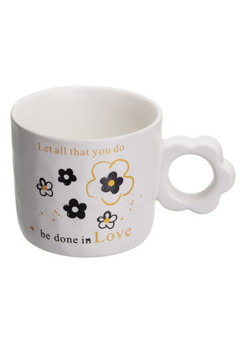 Чашка для кофе и чая фарфоровая 420 (мл) хорошая оригинальная кружка на подарок FM-14A (A-047577) Yiwu (369724049)