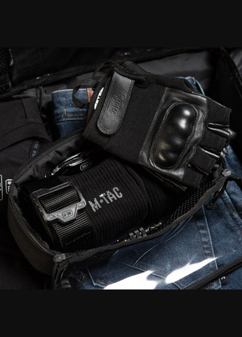 Органайзер утилітарний прозорий Elite Medium (26х11 см) Black M-TAC (303261546)