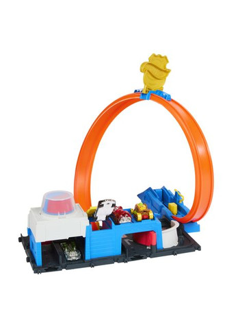 Трек-игровой набор City Суперполицейский участок (JBM71) Hot Wheels (367859696)