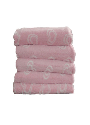 Рушник мікрофібра "Серце", 50х90см Neven малюнок рожевий