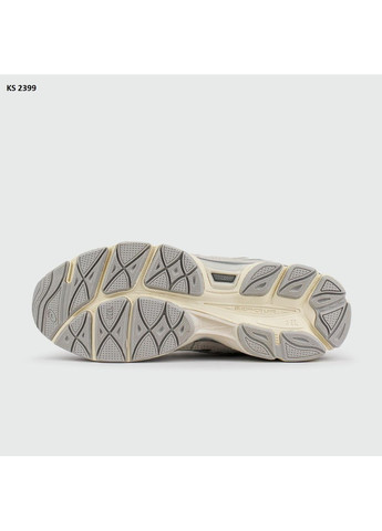 Сірі Осінні кросівки чоловічі asics gel-nyc beige grey асікс гель нюк No Brand