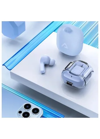 Наушники TWS T6 ice blue Acefast (380169923)