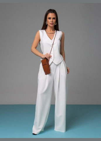 Костюм 14618 белый ISSA PLUS (301037577)