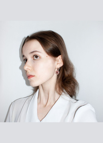 Набір сережок з рожевим сердцем кавай з камінцем й зірками кокетт естетика казкові жіночі японський стиль харадзюку аніме к-поп No Brand (335977535)