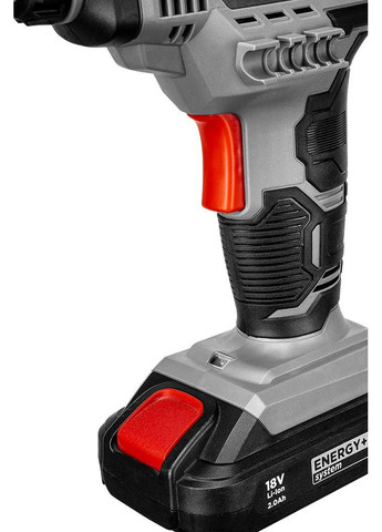 Компресор автомобільний акумуляторний Energy+ 18В 7бар 0.73кг без АКБ та ЗП Graphite (330030394)