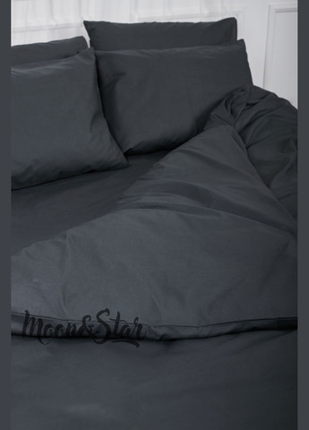 Комплект постільної білизни сімейний 160х220х2 наволочки 4х50х70 Бязь Gold Люкс (MS-820001353) Moon&Star Sweat Gray (285717809)