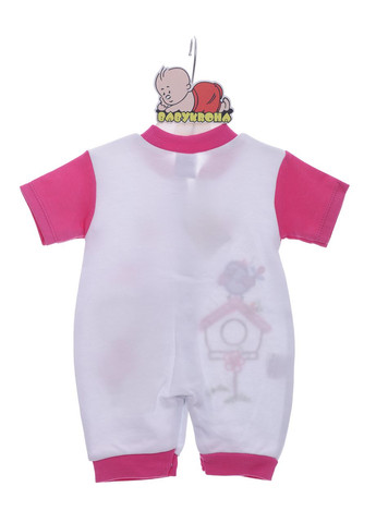 Пісочник для дівчинки трикотажний з рожевим ведмедиком 56 см (37781) BABYKROHA (297197722)