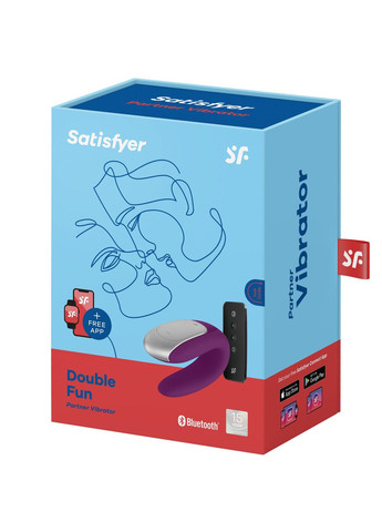Смартвибратор для пар Double Fun - CherryLove Satisfyer (282709264)
