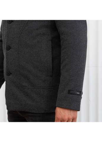 Серое зимнее Мужское зимние пальто большого размера SK