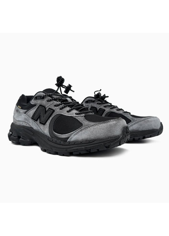 Серые демисезонные кроссовки мужские new balance 2002r grey gore-tex нью беланс 2002r No Brand