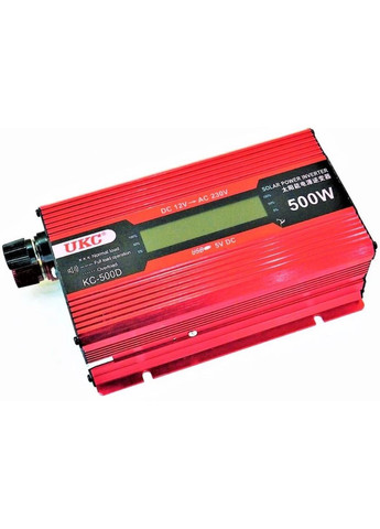 Преобразователь напряжения инвертор автомобильный 12V-220V 500W KC-500D AC/DC с LCD дисплеем (2104618920) UKC (372466625)