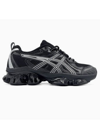Черные демисезонные кроссовки мужские asics gel-quantum kinetic triple black асикс гель квантум No Brand