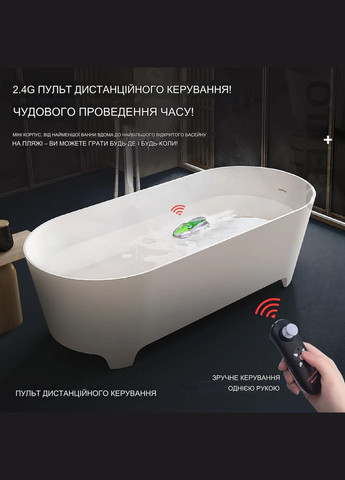 Дитячий міні-катер Otters з дистанційним керуванням високошвидкісний трюковий з підсвічуванням зелений ORIGINAL (305836642)